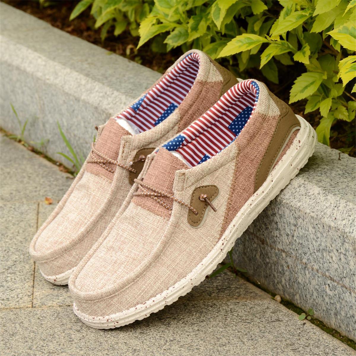 Embroidery Garments - Unisex Outdoor Casual Slip-On Shoes Lightweight