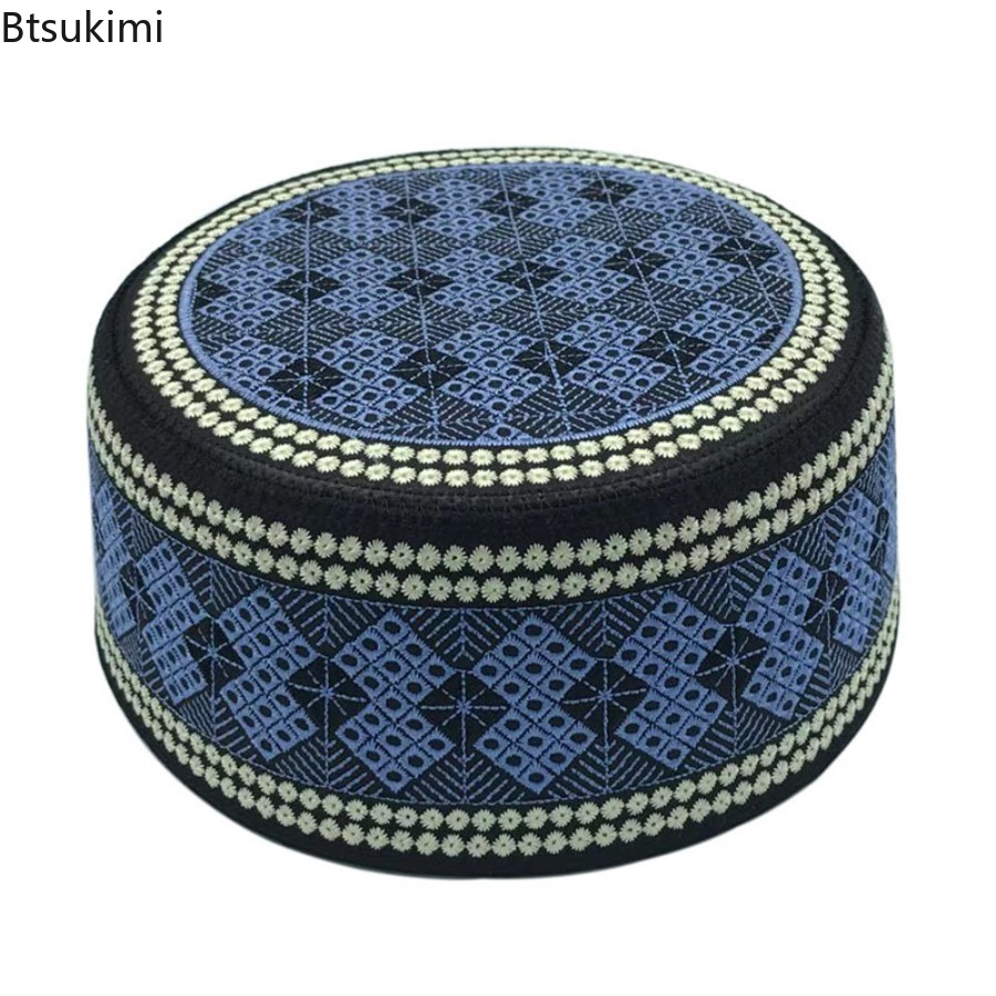 Embroidery Hat Machine - Vintage Embroidered Hijab Men's Prayer Hat