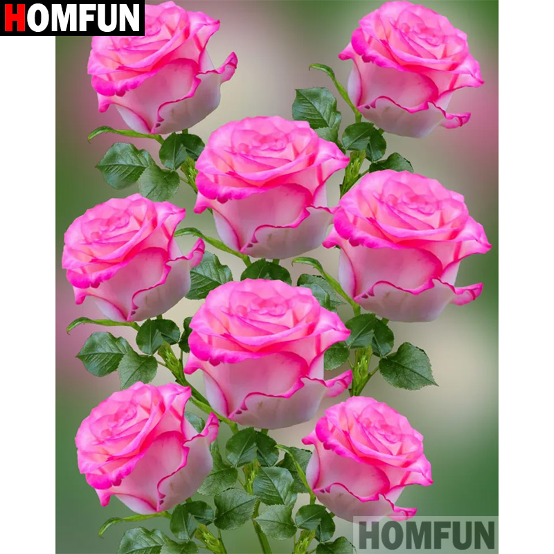 Embroidery Roll Pattern - HOMFUN Diamond Embroidery 
