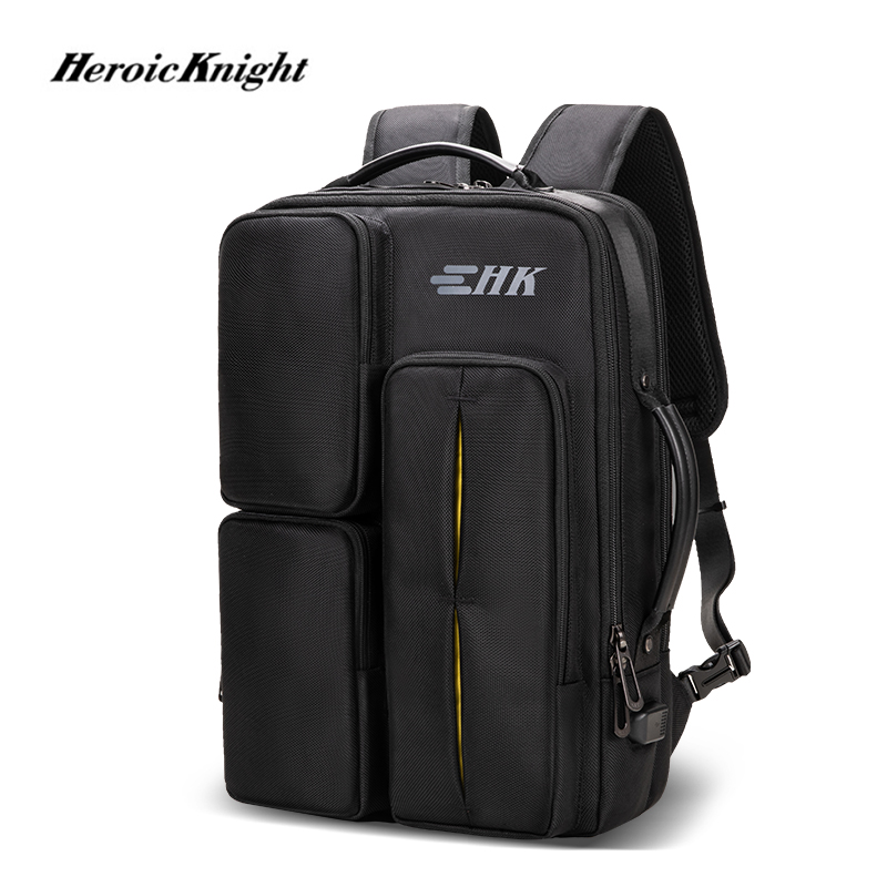 Embroidery Class - Heroic Knight Laptop Backpack For Men