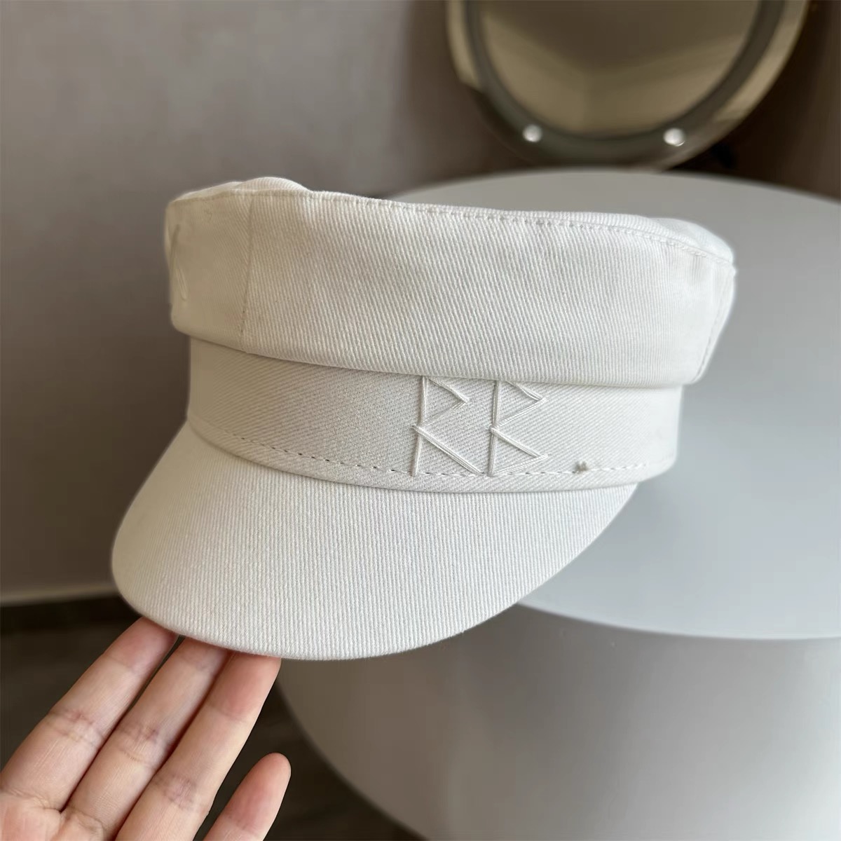Embroidery Hat Machine - New Cotton Letter Decorative Embroidered Flat