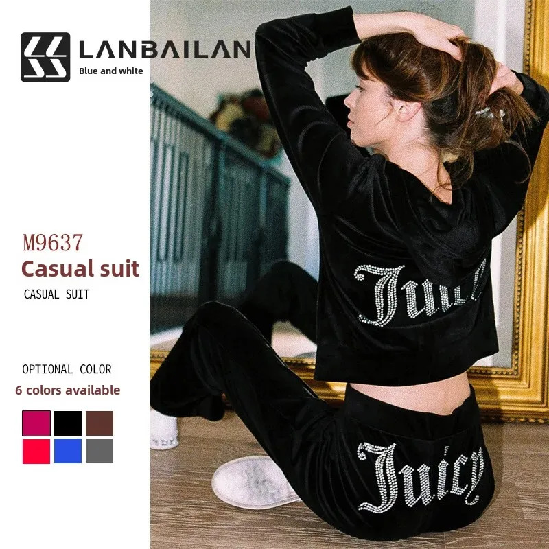 Embroidery Garments - 2025 New Women's Casual Sports Suit