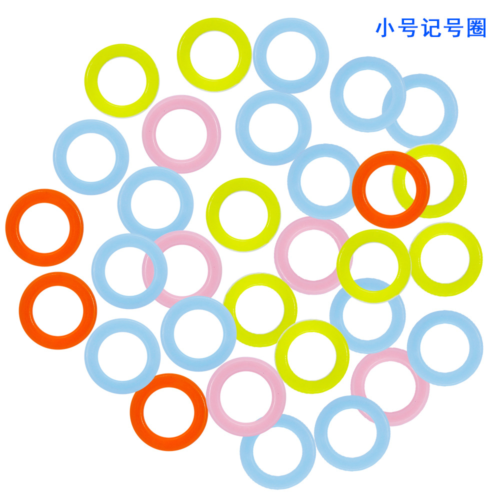 Stitch Marker Ring - 100pcs/Pack Round Knit Knitting Marking Circles