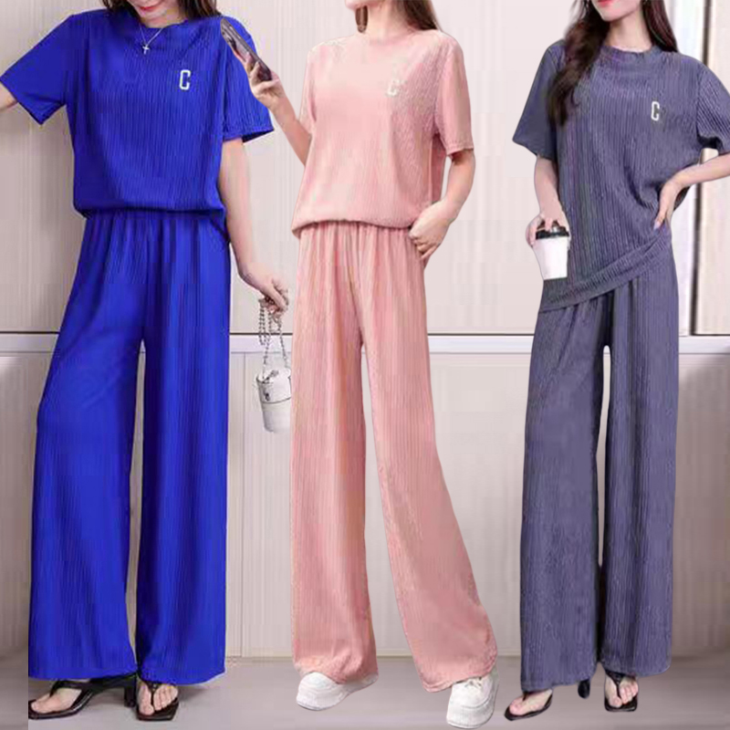 Embroidery Class - 2024 Wrinkle Embroidery Short Sleeved Top
