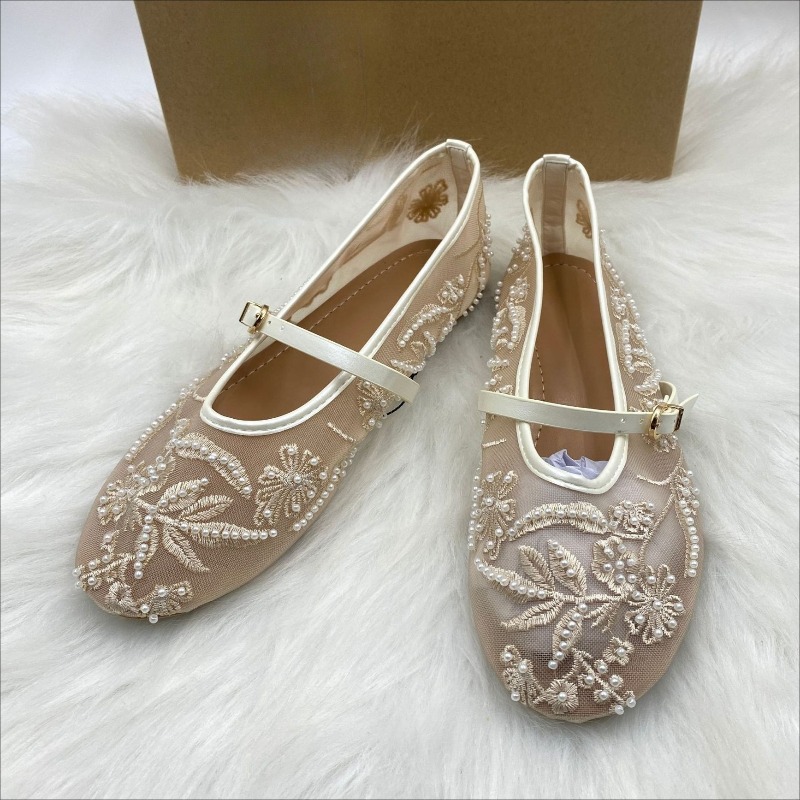 Embroidery Design - Mesh Embroidery String Bead Women Ballet