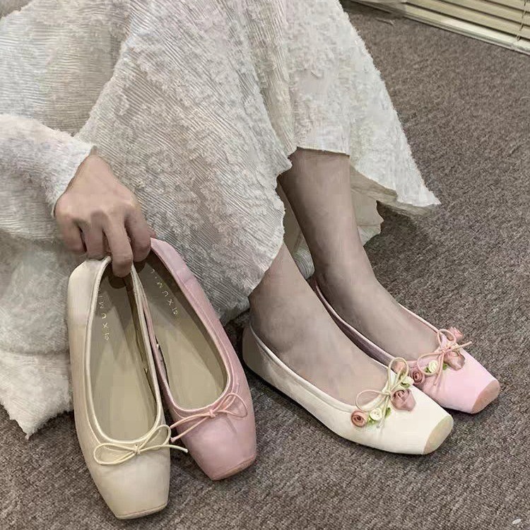 Women Flats Bow Marie Janes Sh - огляд і ціна Embroidery Design
