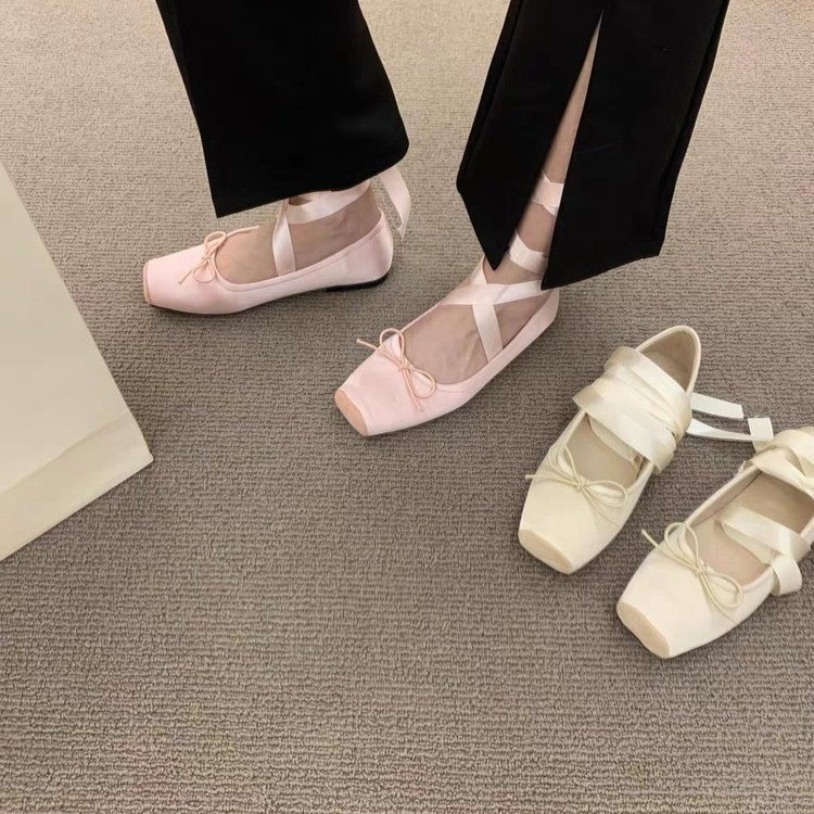 Women Flats Bow Marie Janes Sh - огляд і ціна Embroidery Design