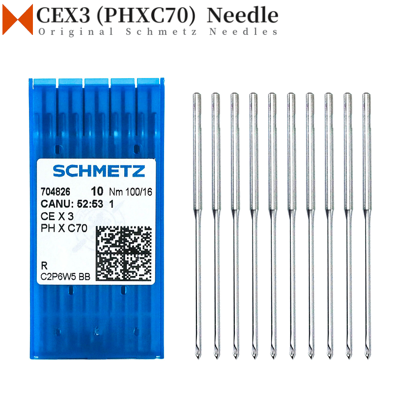 10 PCS CEX3 (PHXC70) Schmetz N - огляд і ціна Embroidery Machine China