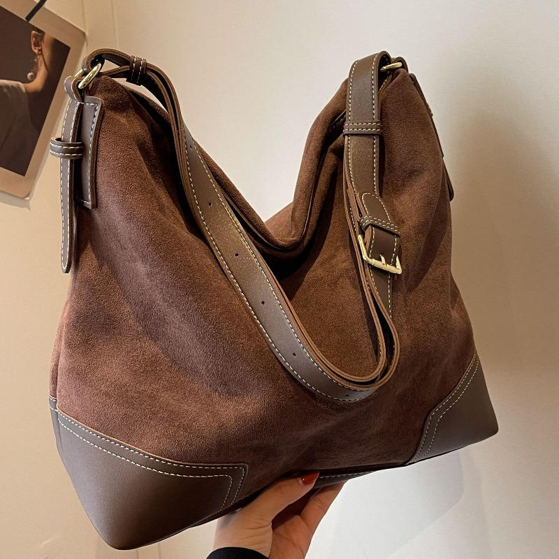 Suede Trendy Versatile Tote Ba - огляд і ціна Embroidery Class