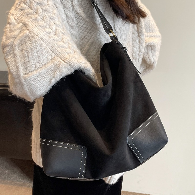 Suede Trendy Versatile Tote Ba - огляд і ціна Embroidery Class