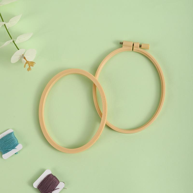 Imitation Bamboo Plastic Oval  - огляд і ціна Stitch Marker Ring