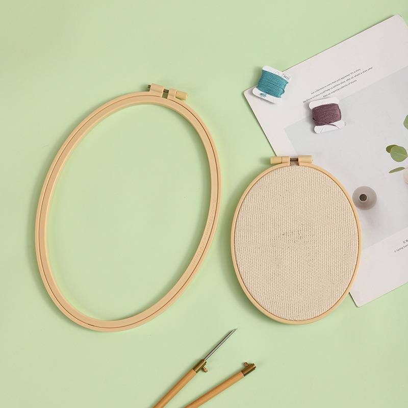 Imitation Bamboo Plastic Oval  - огляд і ціна Stitch Marker Ring