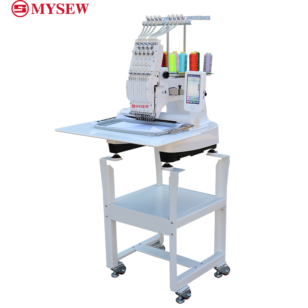 MYSEW MFS800  9  s Single Head - огляд і ціна Embroidery Hat Machine