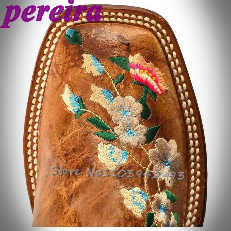 Embroidered Flower Boots Rose  - огляд і ціна Embroidery Garden
