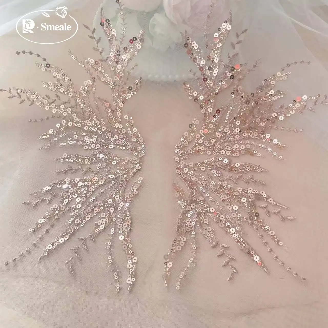 5Pair-2Pair.Rose Gold Sequin T - огляд і ціна Embroidery Youtube