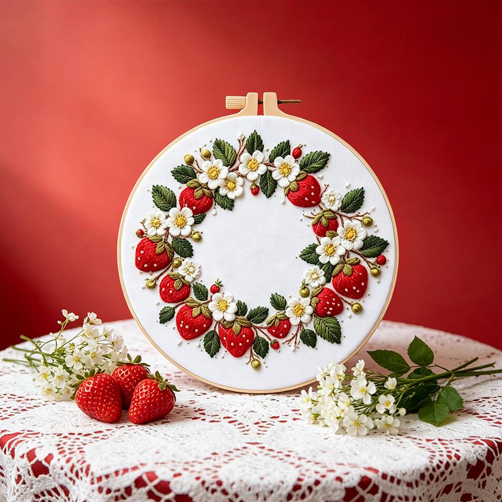 Plants And Flowers Embroidery  - огляд і ціна Embroidery Roll Pattern