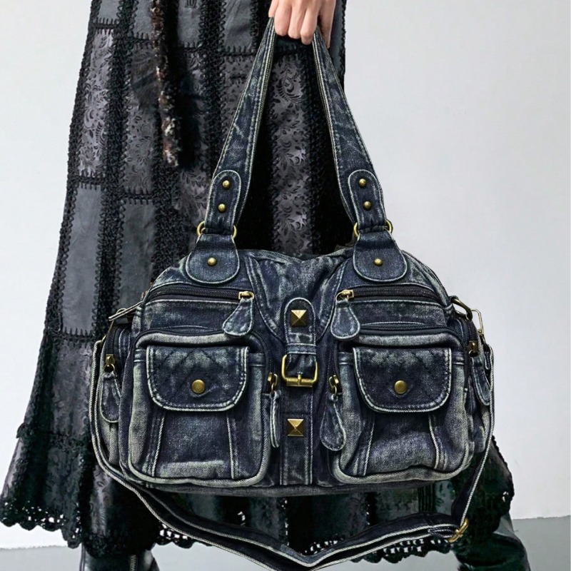 Fashionable Denim Tote Bag for - огляд і ціна Embroidery Class