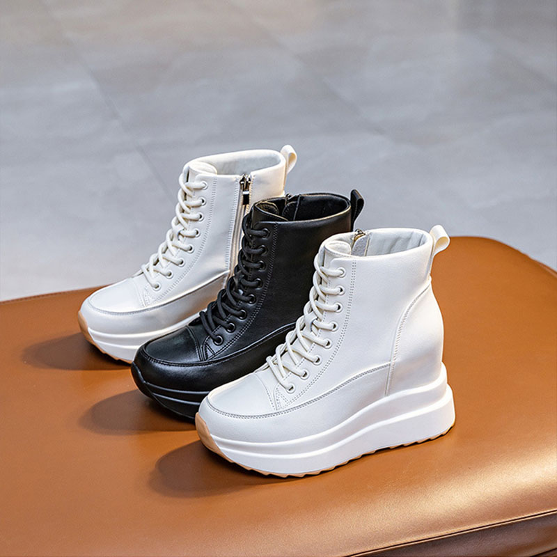 XMWRLW Genuine Leather Women A - огляд і ціна Embroidery White