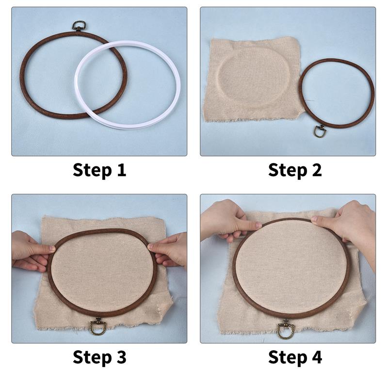 Sewing Tool Round Oval Wooden  - огляд і ціна Stitch Marker Ring