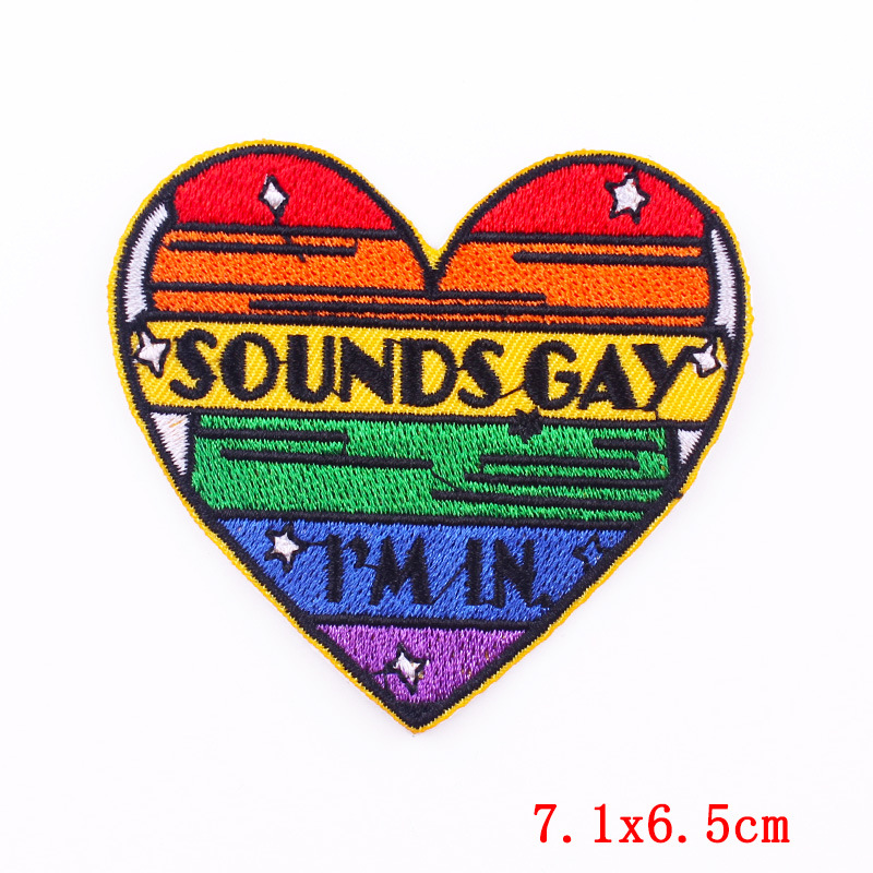 Designer Punk Love Heart Iron- - огляд і ціна Embroidery Design Love