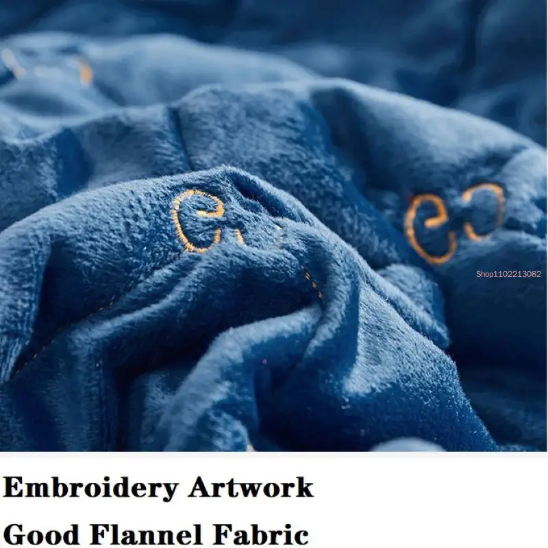 Embroidery Mattress Cover Thic - огляд і ціна Embroidery Quilt Cover