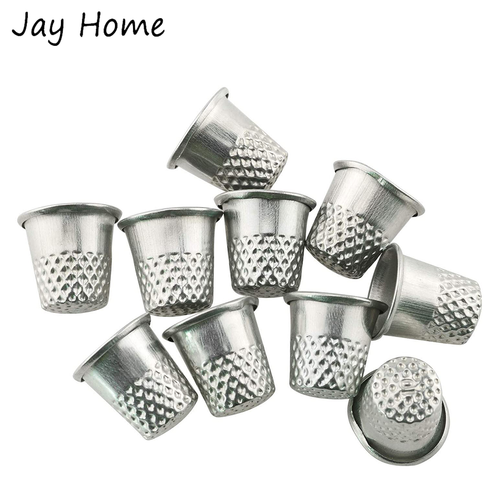 5/10Pcs Silver Sewing Thimbles - огляд і ціна Embroidery Quilt Cover