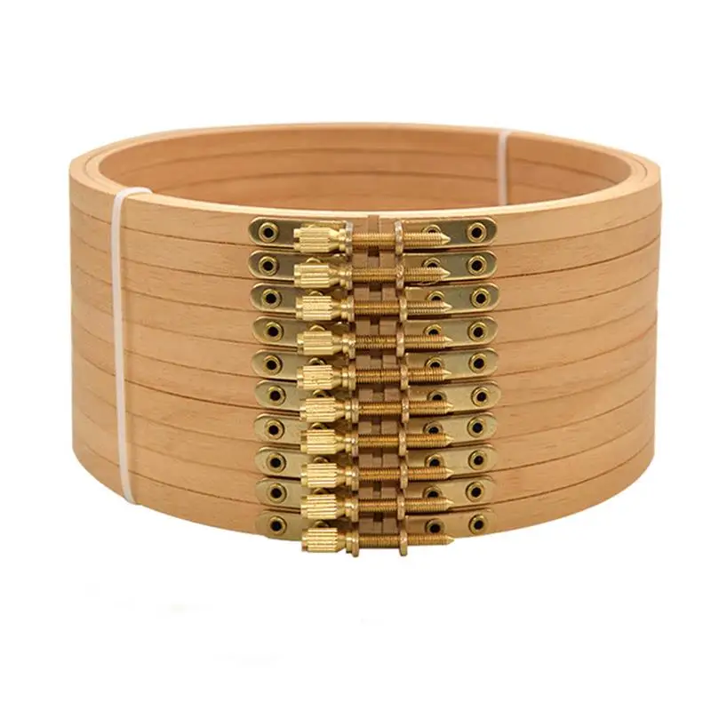 High Quality Beech Wood Embroi - огляд і ціна Stitch Marker Ring
