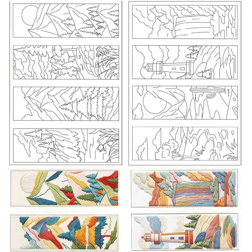 Water Soluble Embroidery Stabi - огляд і ціна Embroidery Roll Pattern