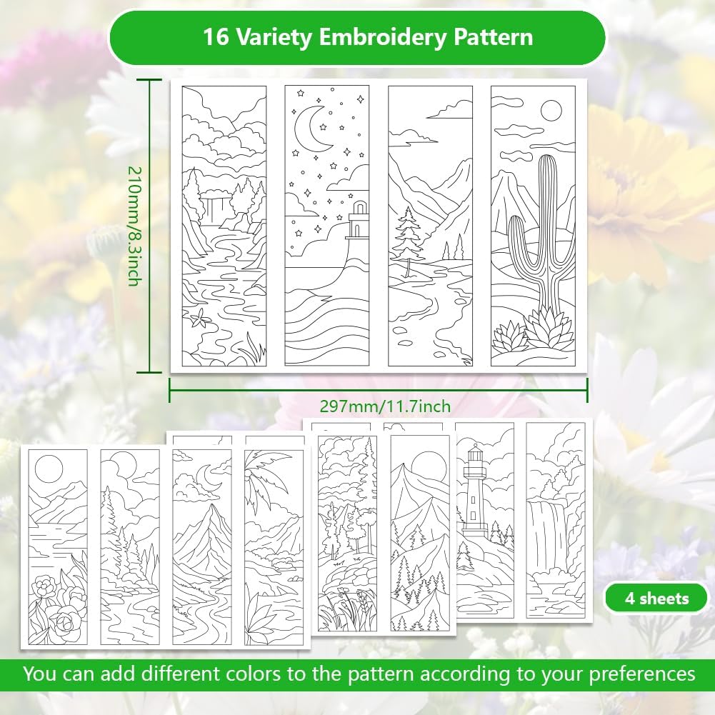 Water Soluble Embroidery Stabi - огляд і ціна Embroidery Roll Pattern