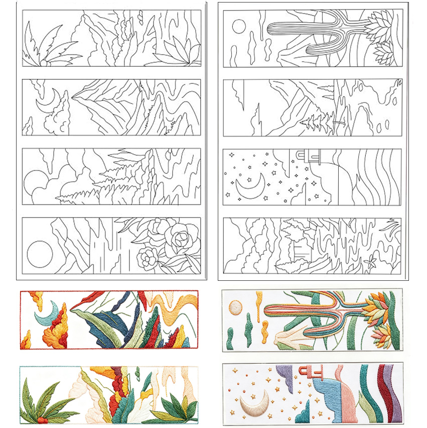Water Soluble Embroidery Stabi - огляд і ціна Embroidery Roll Pattern