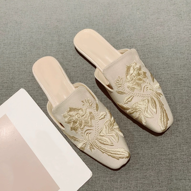 2026 New Womens Shoe Retro Emb - огляд і ціна Embroidery Design