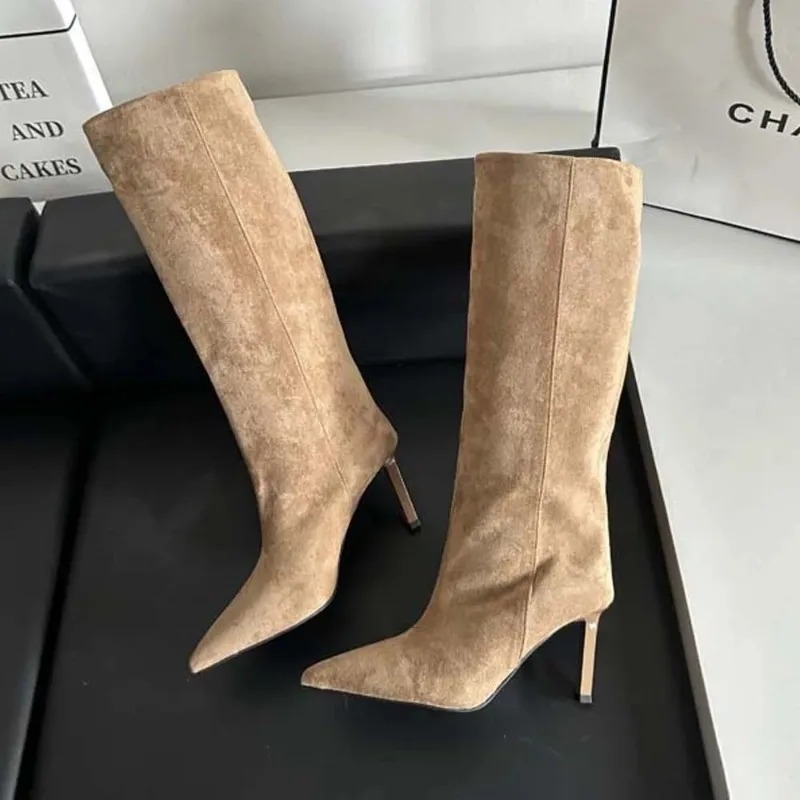 Luxury Women Long Boots Fashio - огляд і ціна Embroidery Design