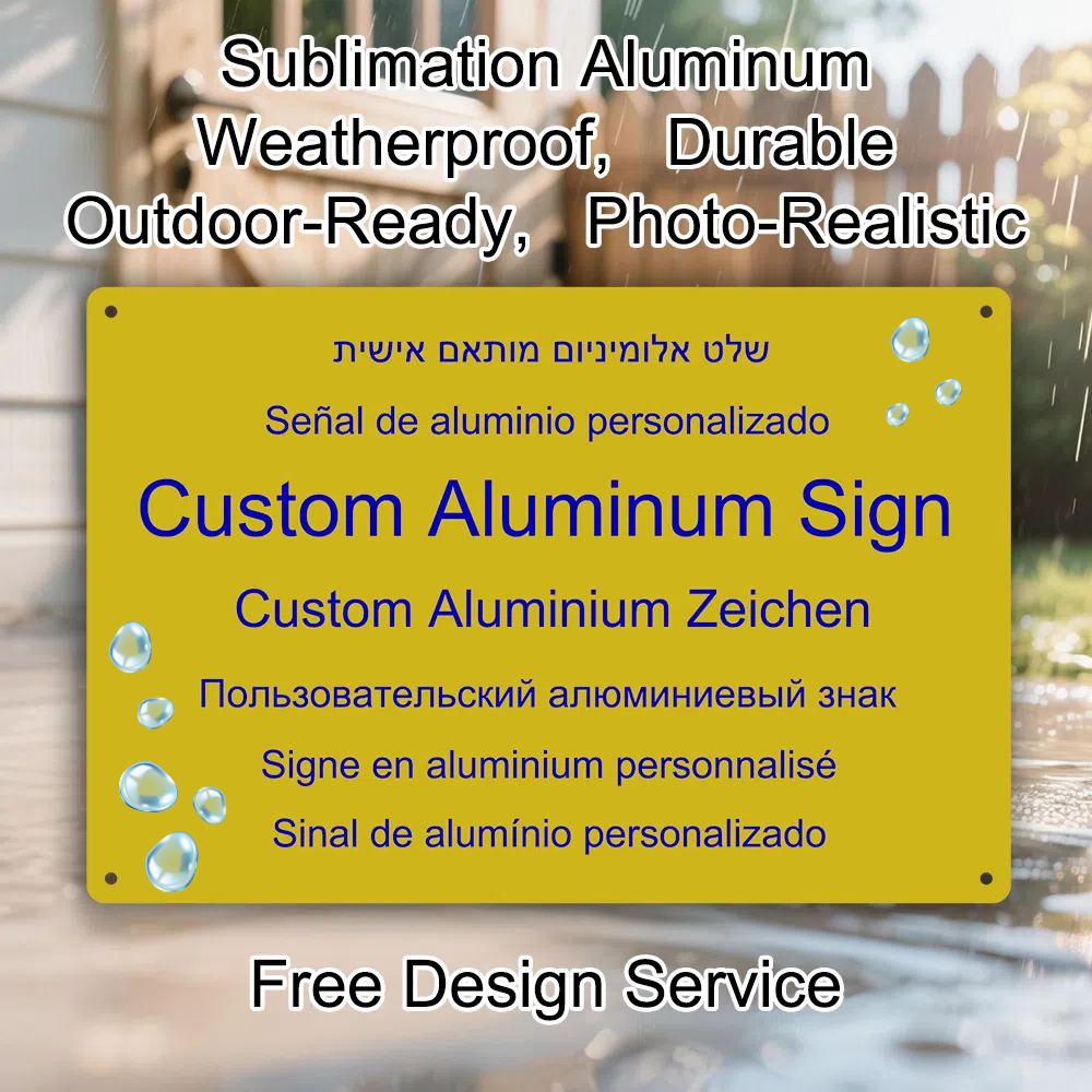 Custom Aluminum Sign Personali - огляд і ціна Embroidery Garden