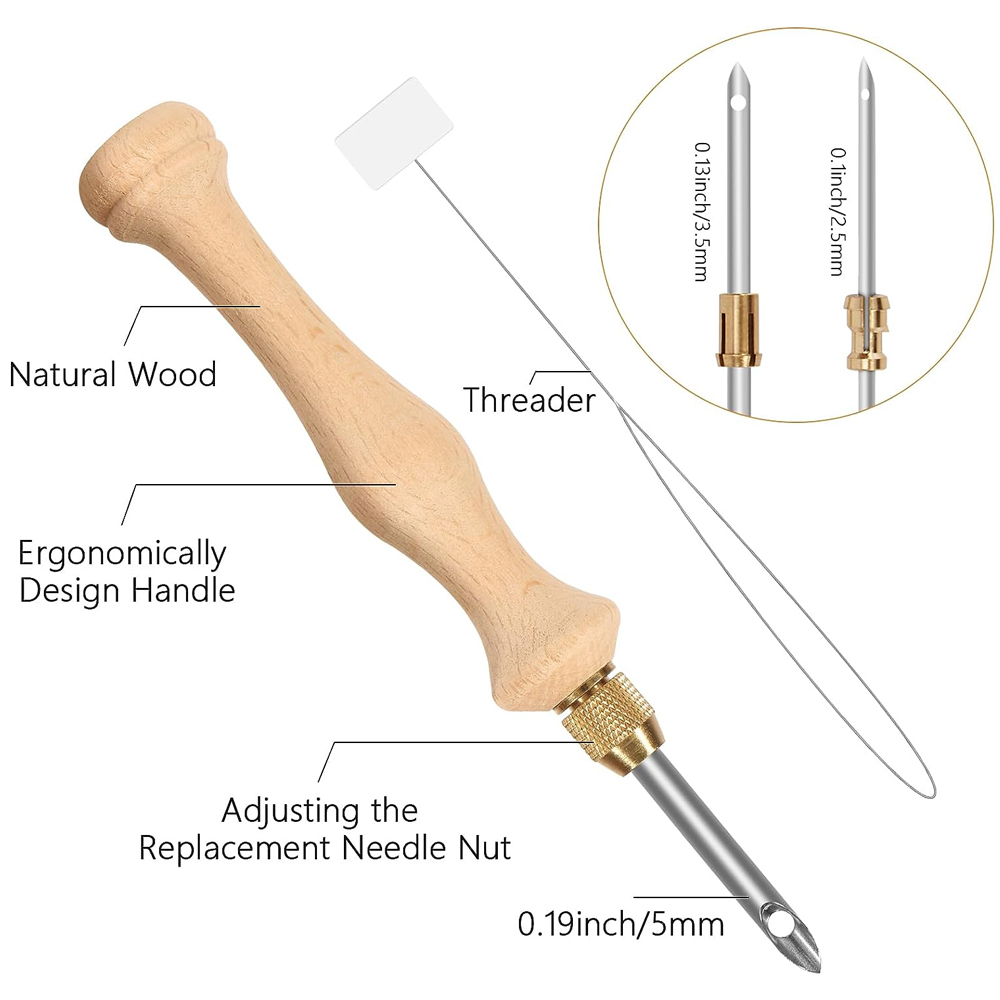 Punch Needle Starter Kit with  - огляд і ціна Stitch Marker Ring