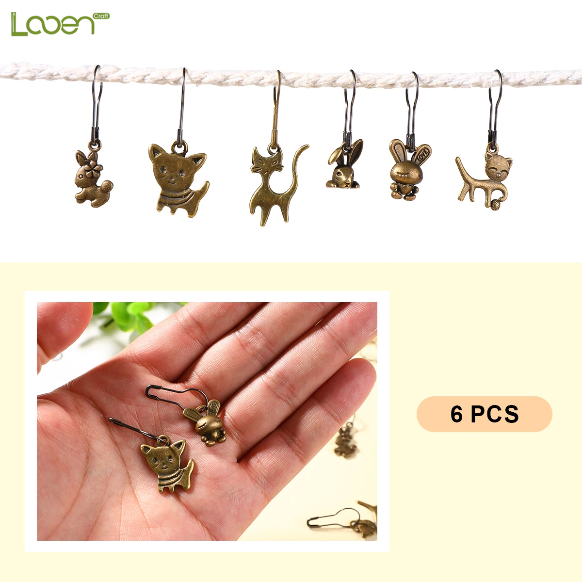 Metal stitch markers for yarn  - огляд і ціна Stitch Marker Ring
