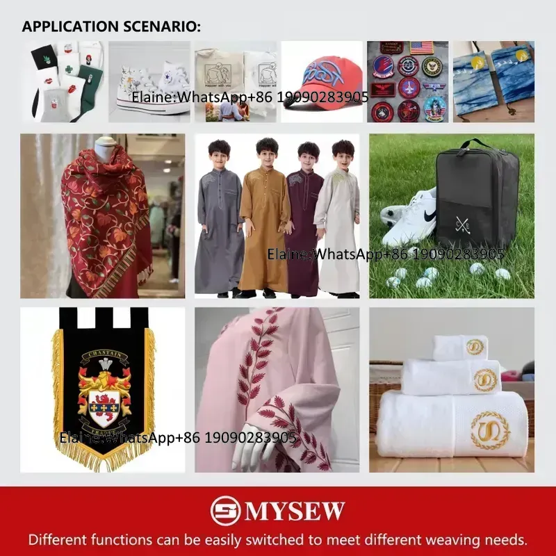 MYSEW MBC1201 Automatic Indust - огляд і ціна Embroidery Hat Machine