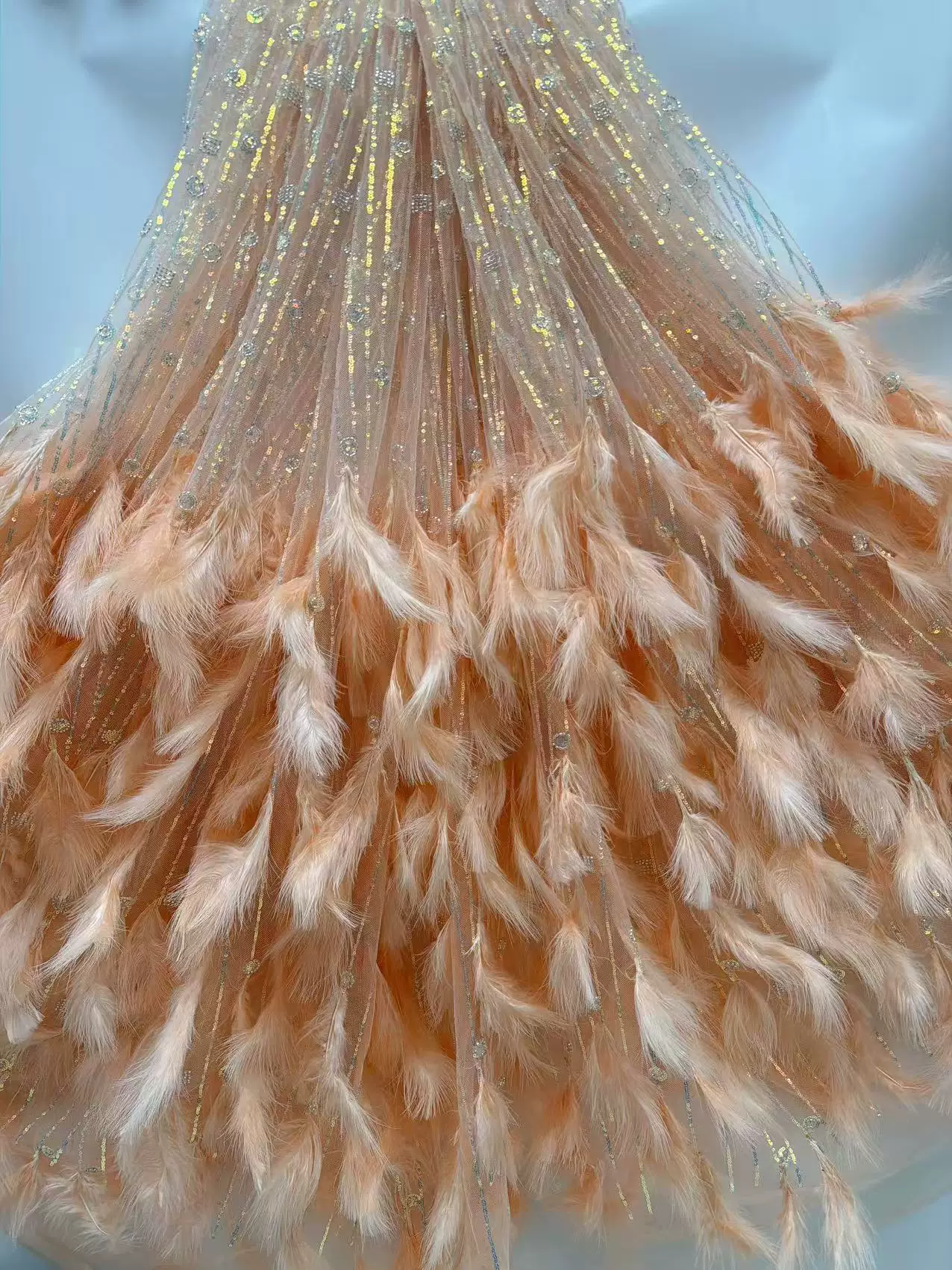 5yard Feather bead tube sequin - огляд і ціна Embroidery Youtube