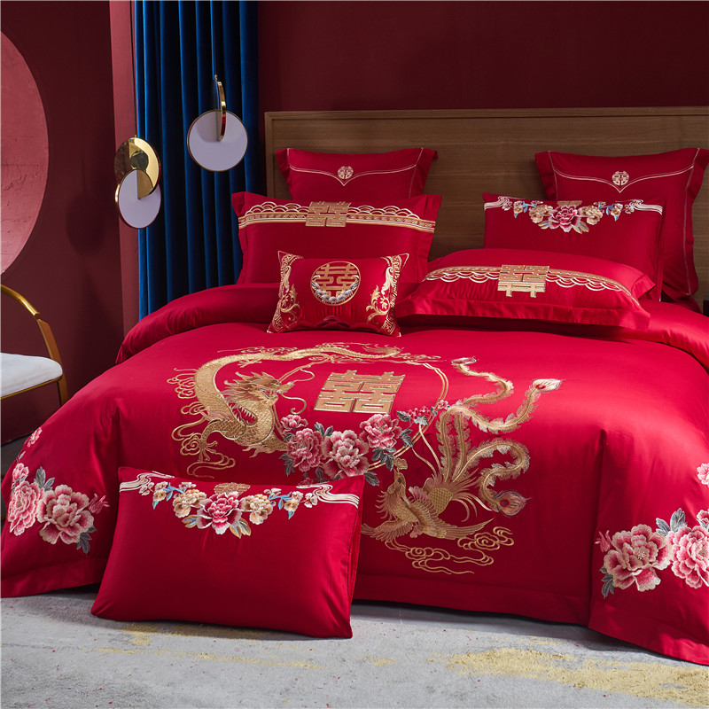 100% Cotton Bedding Set Luxury - огляд і ціна Embroidery Quilt Cover