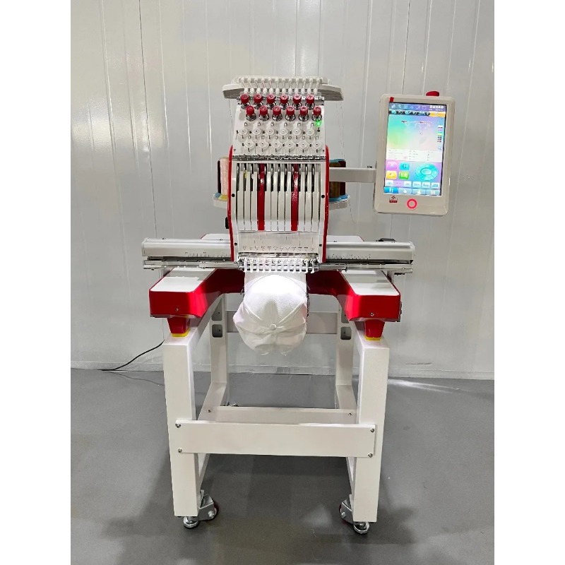 12 Needle Computerized Single  - огляд і ціна Embroidery Hat Machine