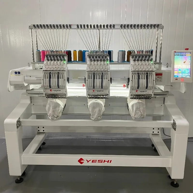12 Needle Computerized Single  - огляд і ціна Embroidery Hat Machine