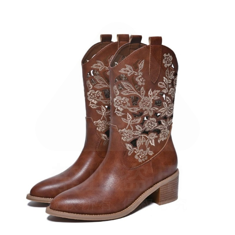 Retro Women Shoes Exquisite Ge - огляд і ціна Embroidery Design