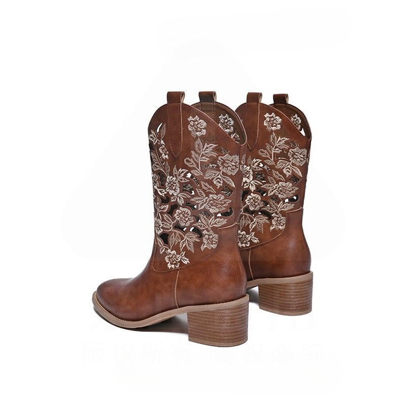 Retro Women Shoes Exquisite Ge - огляд і ціна Embroidery Design