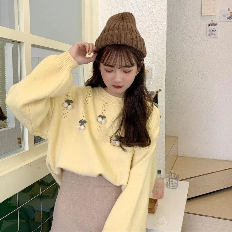 Pullovers Women Embroidery Swe - огляд і ціна Embroidery Design Love
