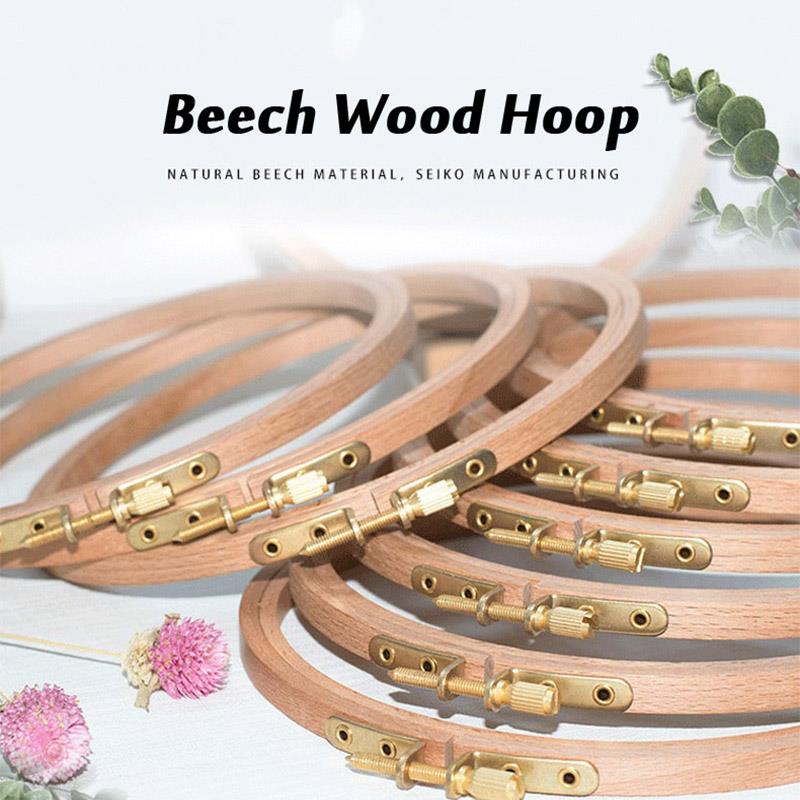 1pcs High Quality Beech Wood E - огляд і ціна Stitch Marker Ring