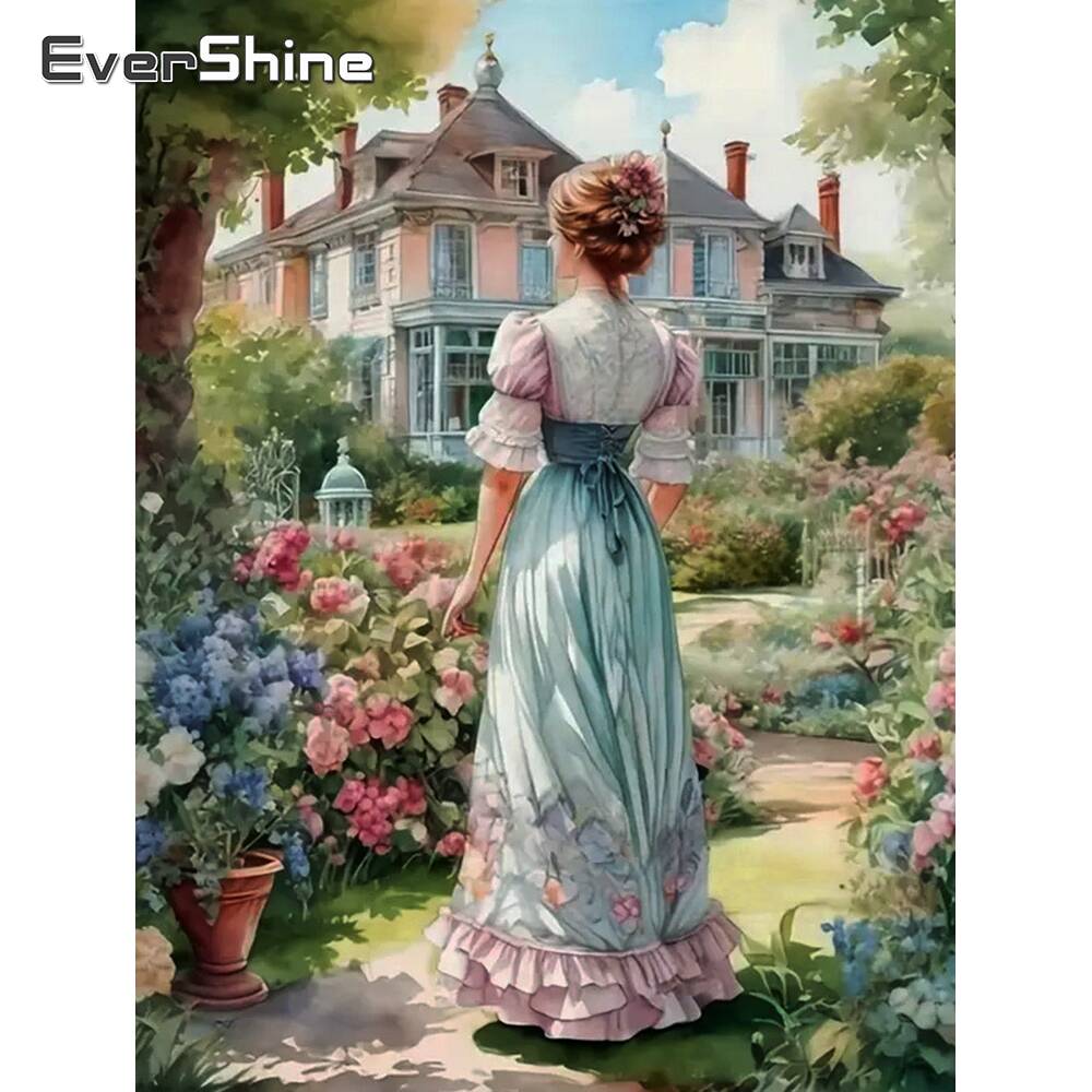 Evershine 5D Diamond Painting  - огляд і ціна Embroidery Garden
