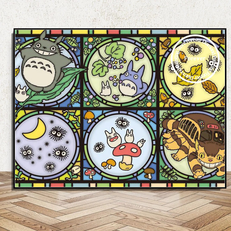 Japanese Cat Anime Art Pattern - огляд і ціна Embroidery Roll Pattern