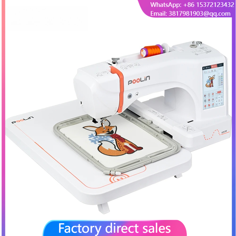 EOC06 PooLin China Hot Sale Co - огляд і ціна Embroidery Machine China