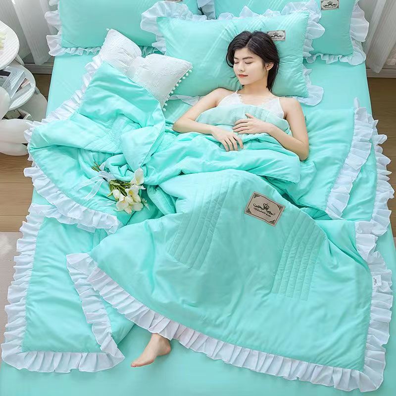 1/3Pc Korean Princess Ruffles  - огляд і ціна Embroidery Quilt Cover