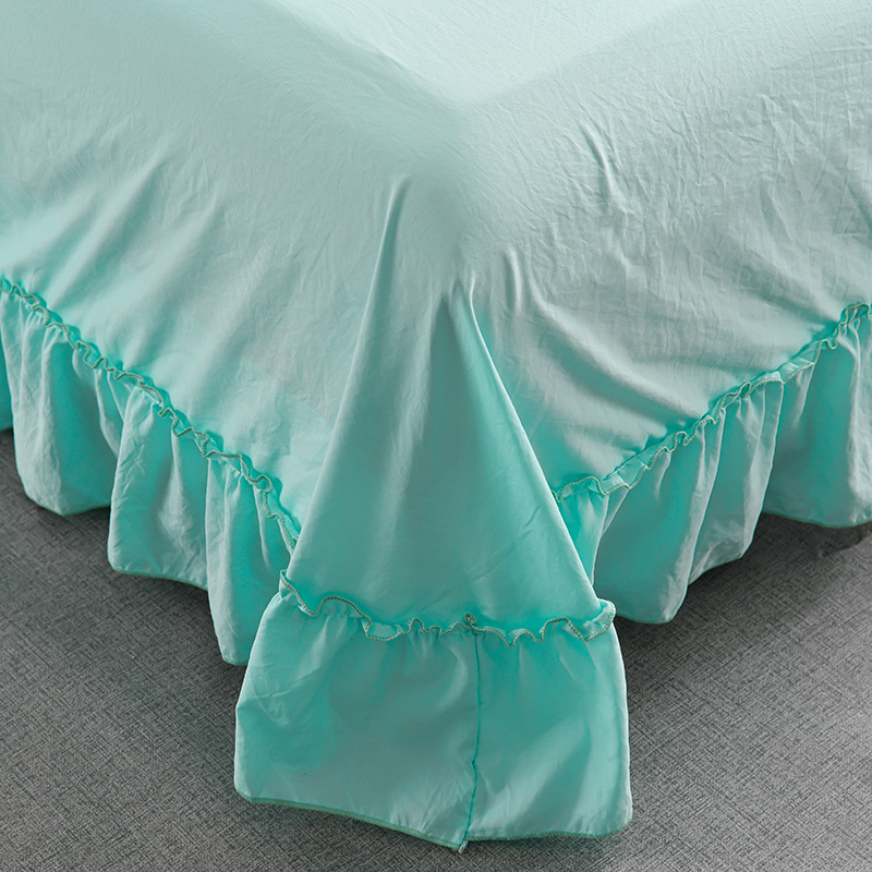 1/3Pc Korean Princess Ruffles  - огляд і ціна Embroidery Quilt Cover