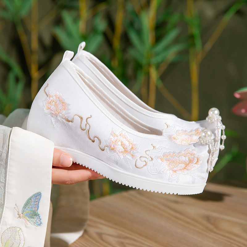 2026 Women's Chinese Peony Emb - огляд і ціна Embroidery White